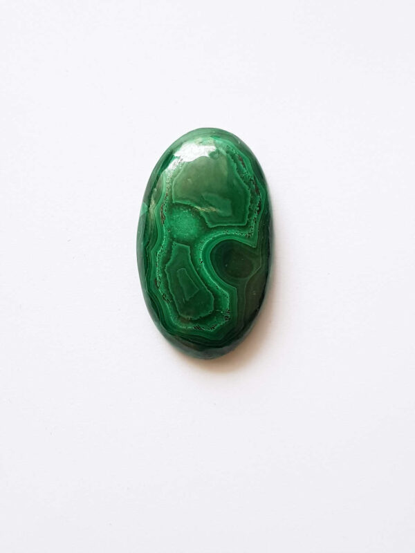 Malachiet ovaal 4 cabochon 29,3x17,6x5,9mm